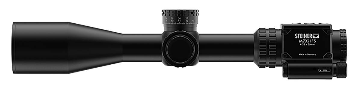 Steiner M7Xi IFS 4-28x56mm 34mm Tube MSR2 Reticle Rifle Scope