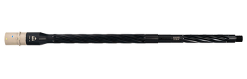Faxon Firearms Match Series 308 Win 20" 1:10 5R Spiral Fluted AR-10 Barrel - 416-R Stainless Salt Bath Nitride