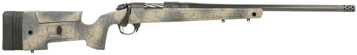 Bergara Rifles B-14 HMR Carbon Wilderness 308 Win 20" 5+1 Bolt-Action Rifle - Woodland Camo