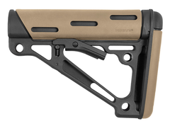 Hogue OverMolded Collapsible Buttstock AR-15/M16/M4 Mil-Spec FDE