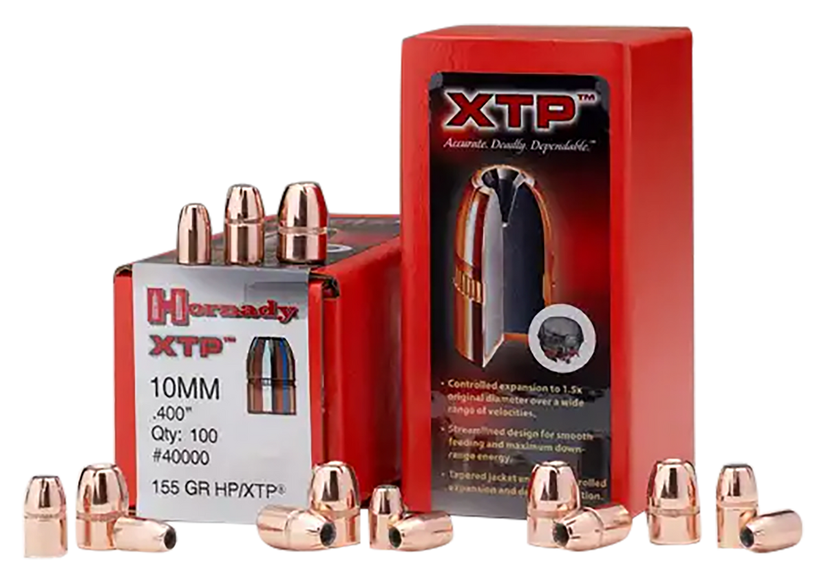 Hornady XTP 38 Cal .357 110gr Hollow Point Reloading Bullets - 100/Box