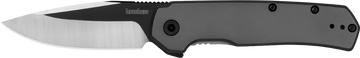 Kershaw Thermal 1411 2.95" Folding Drop Point Plain 8Cr13MoV Gray PVD SS Handle