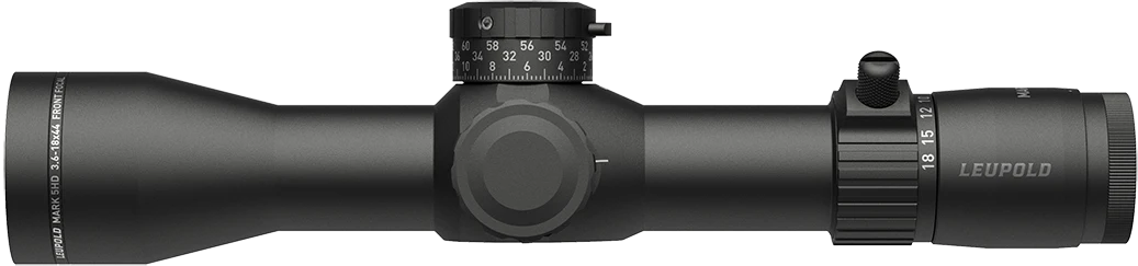 Leupold Mark 5HD 3.6-18x44mm M1C3 FFP PR2-MOA 35mm Tube Matte Black Rifle Scope