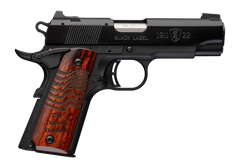 Browning 1911-22 Black Label Medallion 250 Compact 22 LR 3.63" 10+1 Semi-Auto Pistol