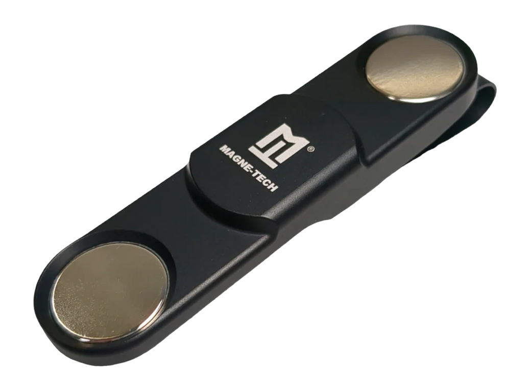 Magne-Tech MGN-BLT-CLIP Magnetic Belt Clip - Black Aluminum