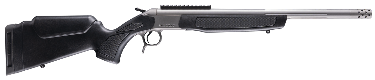 CVA Scout Takedown 35 Whelen 22" 1-Rd Single Shot Rifle - Stainless/Black
