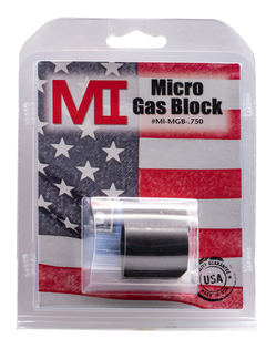 Midwest Industries Micro Gas Block .750" 4140 Steel - Black
