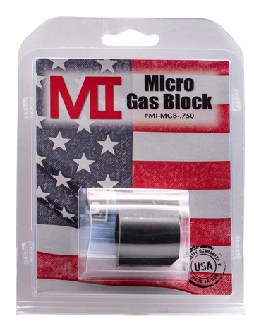 Midwest Industries Micro Gas Block .750" 4140 Steel - Black