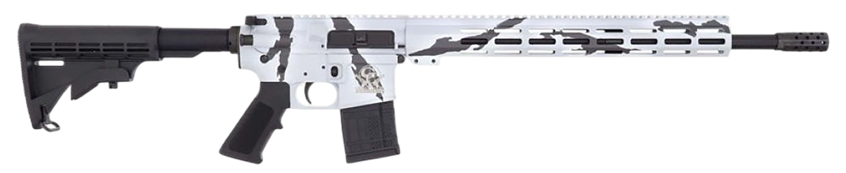 Great Lakes Firearms GL15 223 Wylde 16" 30+1 Semi-Auto Rifle - Pursuit Snow