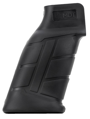 MDT Sporting Goods Elite Pistol Grip Black Polymer w/ Palm Swell - AR Platform
