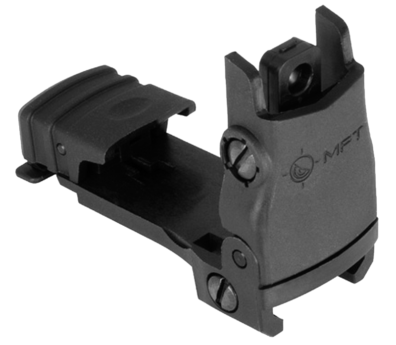 Mission First Tactical BUPSWR Flip Up Rear Sight Black - AR-15