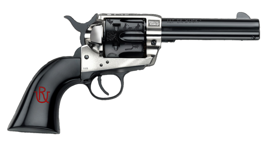 Pietta 1873 Great Western II Pendleton Round-Up 357 Mag 4.75" 6-Shot SAO Revolver