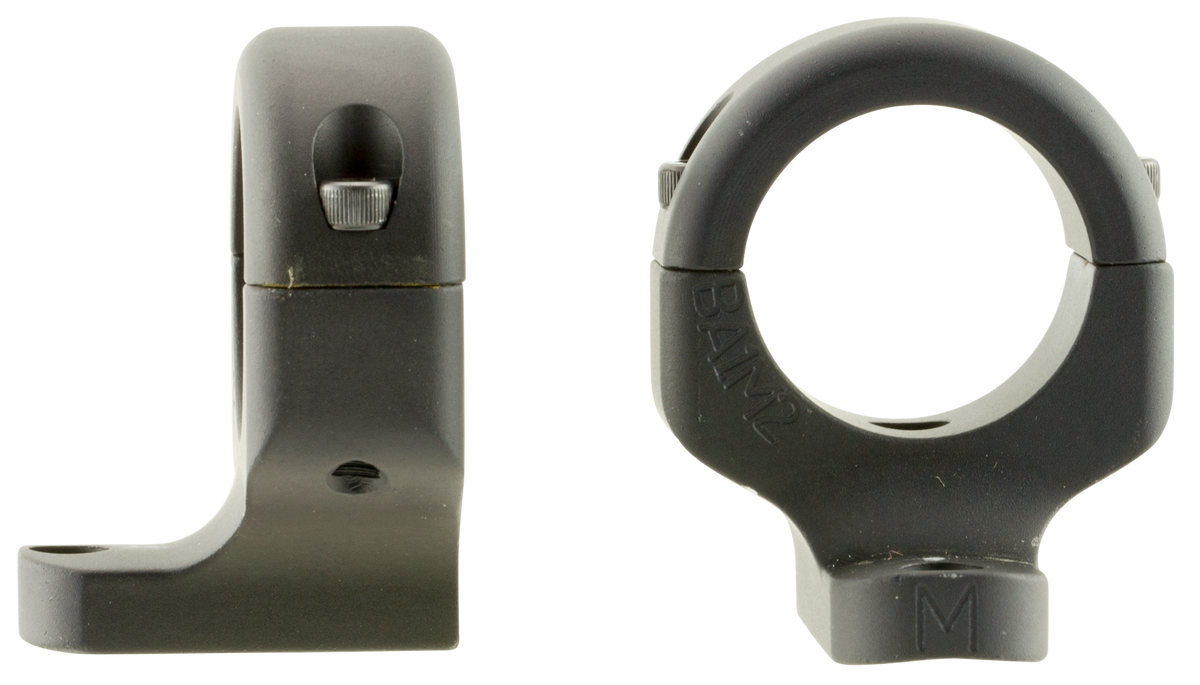 DNZ Game Reaper 2 2-Pc Scope Mount & Ring Combo 1" High Matte Black - Browning X-Bolt