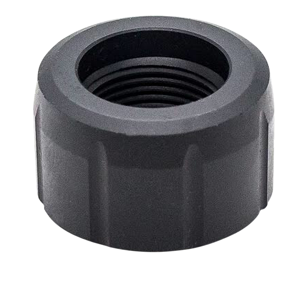 SilencerCo AC1360 Thread Protector 9mm Luger 1/2x28 Steel Black AR-Platform