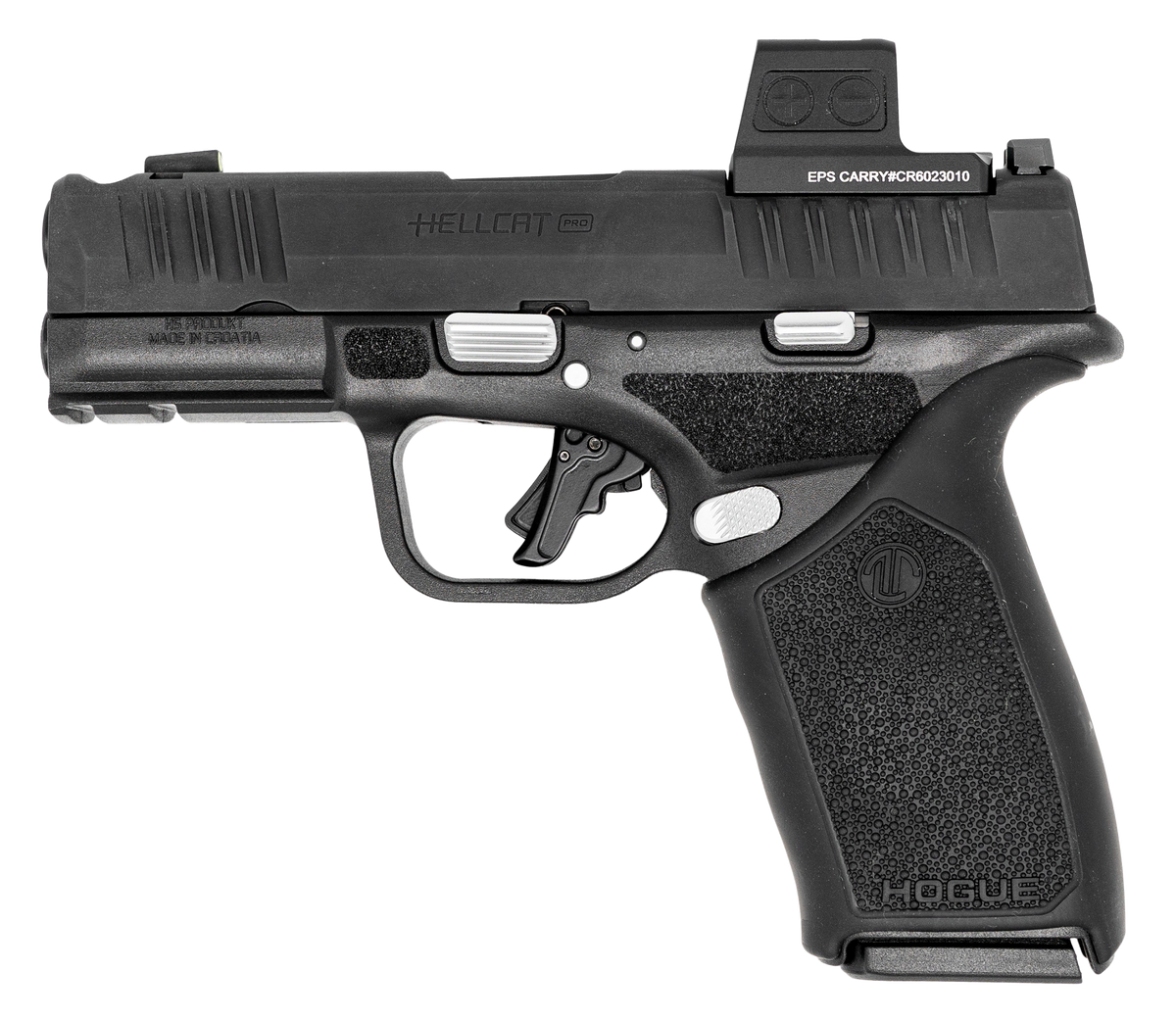 Langdon Tactical Tech Hellcat Pro Comp OSP 9mm Luger 3.7" 15+1 Semi-Auto Pistol - LTT Trigger Job - Black