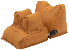 Allen 15125 Longmont Leather Filled Front & Rear Shooting Rest - Light Brown