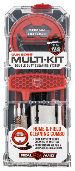 Real Avid Gun Boss Multi-Kit 7.62mm/.30 Cal/.308 Rifle Cleaning Kit
