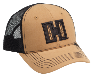 Hornady Cap Coyote Brown/Black Mesh Structured Adjustable Snapback