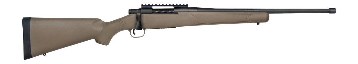 Mossberg Patriot Predator 450 Bushmaster 4+1 20" Fluted Threaded Bolt-Action Rifle - FDE Stock