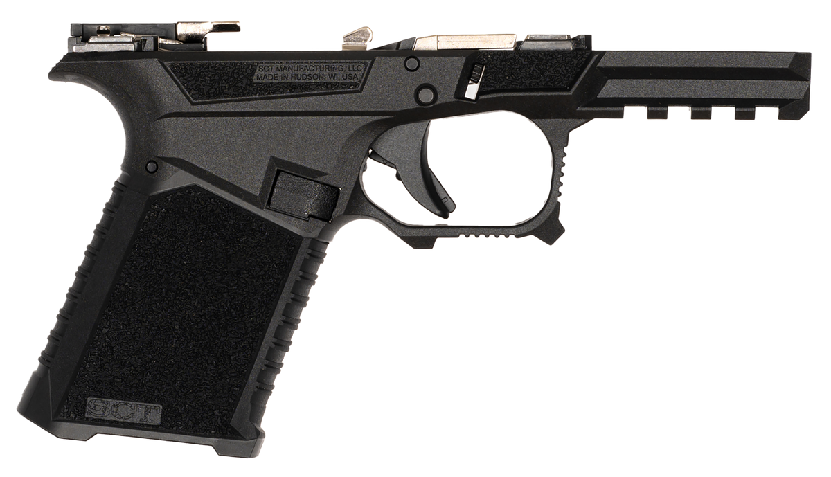 SCT Manufacturing Full Frame 9mm Luger Black Polymer Frame
