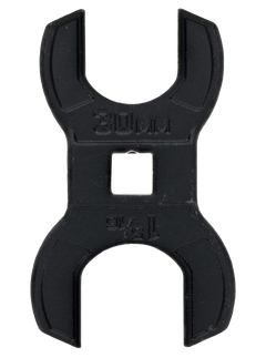 Wheeler Delta Series Barrel Nut Crowfoot Wrench 1-1/8" & 1-1/4" Black Steel - AR-15/LR-308