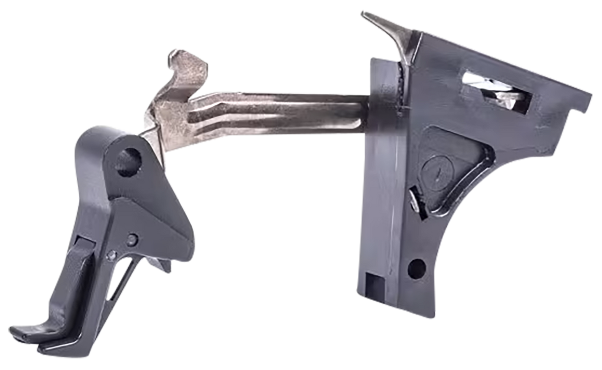 CMC Triggers 71701 Drop-In Flat Trigger Glock 17/19/26/34 Gen4 9mm Single-Stage 3-3.5 lbs - Black