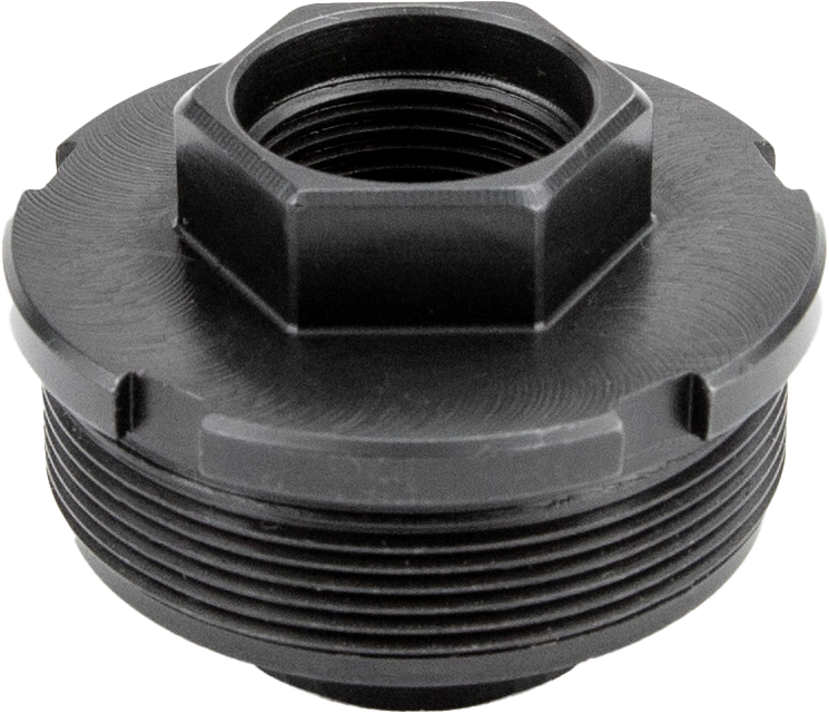KGM Suppressors A-DTA-S-2 Direct Thread Adapter 5/8x24 Steel Nitride Black