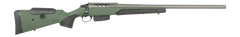 Tikka T3x Super Varmint 6mm Creedmoor 24" 5+1 Bolt-Action Rifle - Tungsten Cerakote, Green Modular Stock