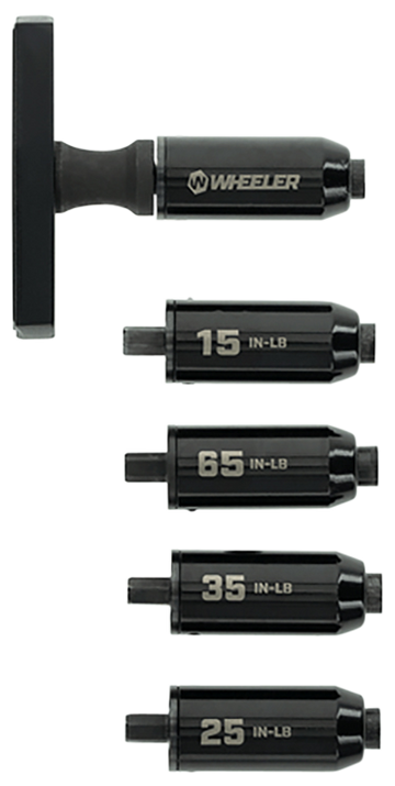 Wheeler F.A.T. Stix Preset Torque Wrench Set Black/Yellow