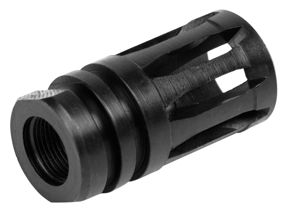 LBE Unlimited ARA2FH A2 Birdcage Flash Hider 5.56x45mm NATO Black 4140 Steel