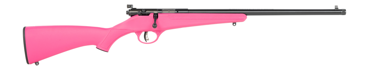 Savage Rascal F-SR 22 LR 16.13" Bolt-Action Rimfire Rifle - Pink Synthetic Stock
