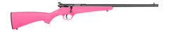 Savage Rascal F-SR 22 LR 16.13" Bolt-Action Rimfire Rifle - Pink Synthetic Stock
