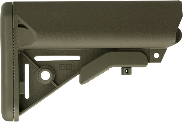 B5 Systems Enhanced SOPMOD AR-15/M4 OD Green Polymer Collapsible Stock