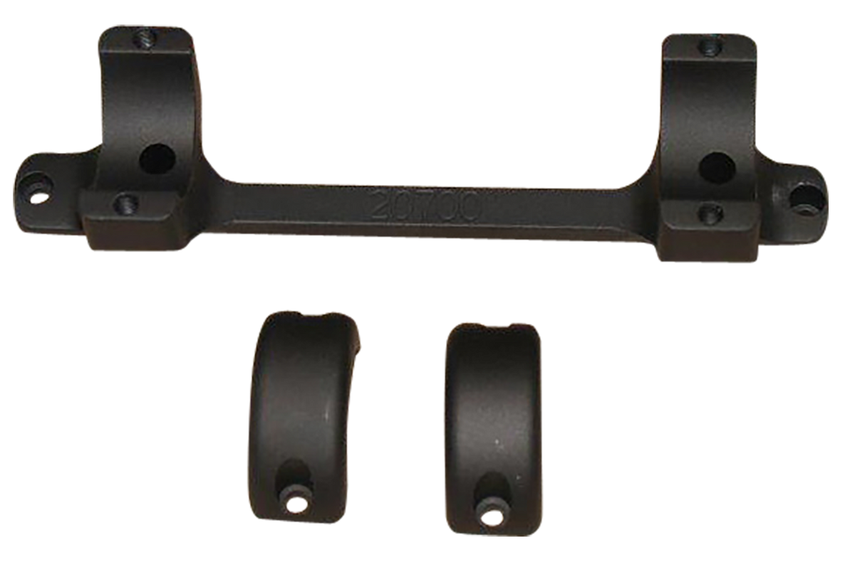 DNZ Game Reaper Remington 700 Short Action 1\" Medium 1-Piece Matte Black Scope Mount & Ring Combo