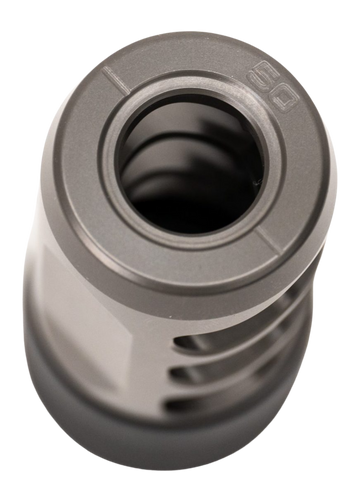 Area 419 Hellfire Ti Self-Timing Muzzle Brake .50 Cal 5/8x24 Titanium