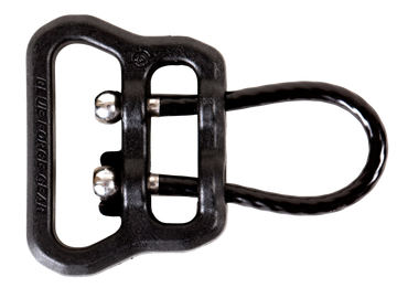 Blue Force Gear ULoop Quick-Detach Sling Swivel 1.25" Black Nylon/Stainless Steel