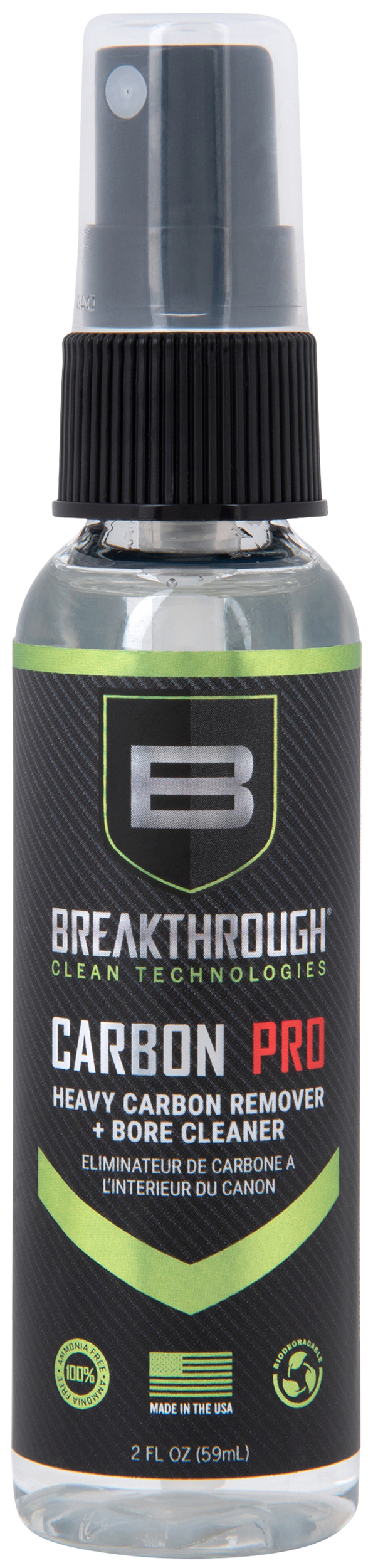 Breakthrough Clean Heavy Carbon Remover Bore Cleaner 2 oz Pump Spray - Water-Based Solvent