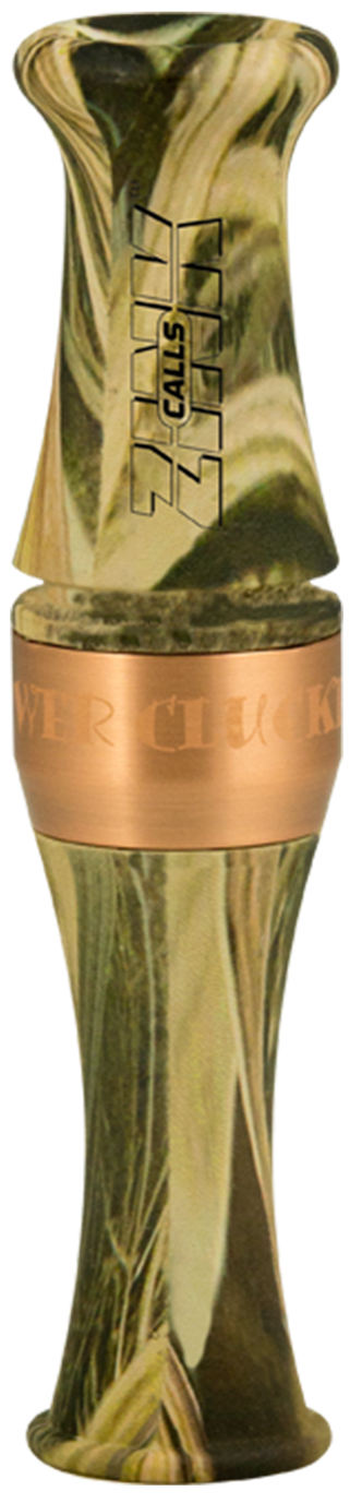Avian X PC-1 Power Clucker Goose Call Polycarbonate Mossy Oak Shadow Grass Blades