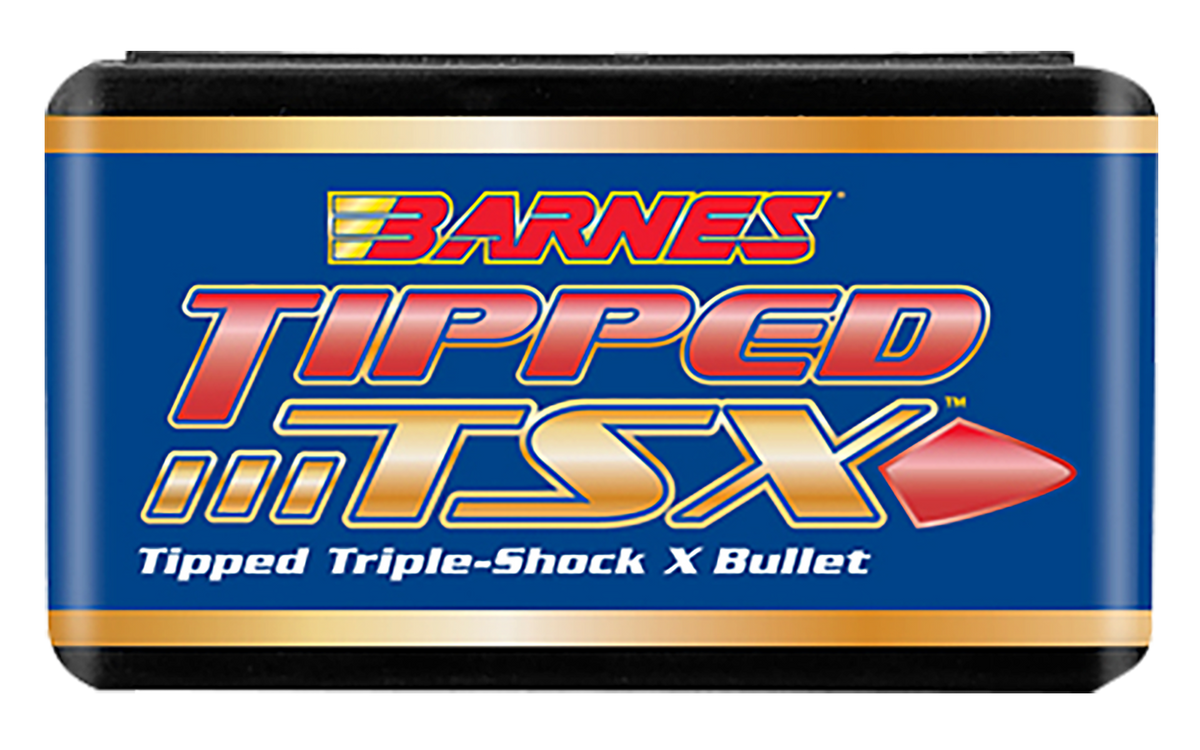 Barnes Bullets Tipped TSX 30 Cal .308 168gr Boat Tail Reloading Bullets - 50/Box