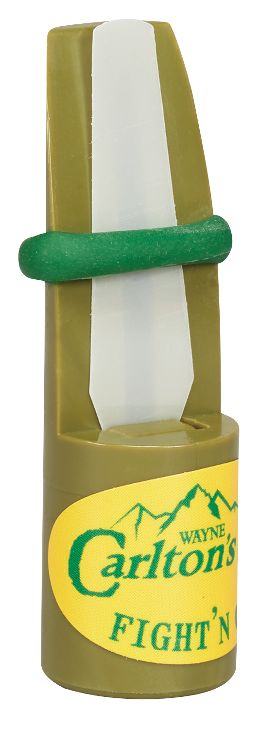 Wayne Carlton's Calls Fight'N Cow Elk Mouth Call - Green Plastic