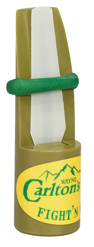 Wayne Carlton's Calls Fight'N Cow Elk Mouth Call - Green Plastic