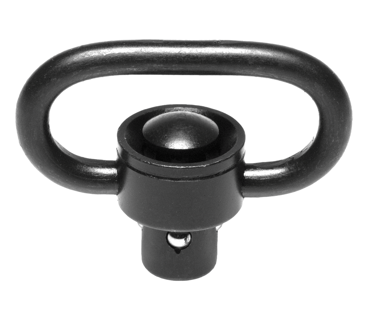 Troy Industries SSQD 1" Push Button QD Sling Swivel - Black
