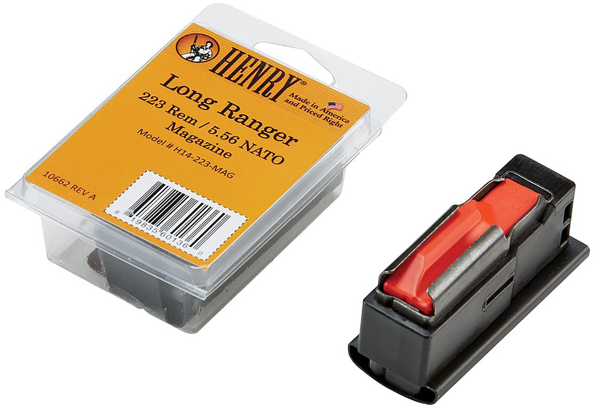 Henry H14223MAG Long Ranger .223 Rem 5-Rd Blued Steel Magazine