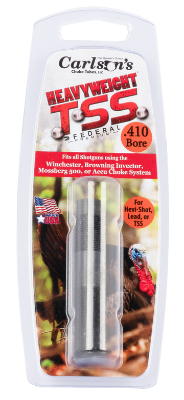 Carlsons TSS Turkey 410 Bore Invector 1.5" Flush Steel Choke Tube - Stevens 301