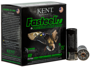 Kent Cartridge Fasteel 2.0 12 Gauge 2.75" 1-1/16 oz 3 Shot - Box or Case