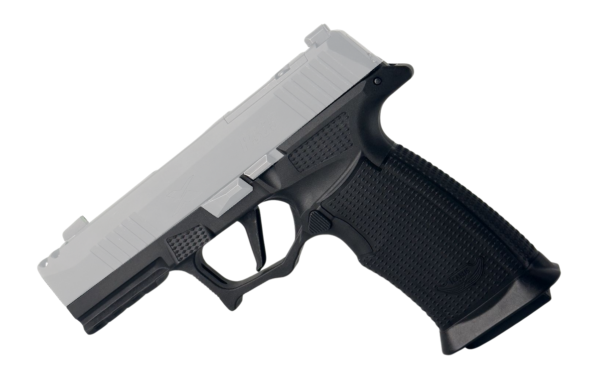 Icarus Precision AIR X-Macro Grip Module Fits SIG P365 X-Macro Right Hand Black