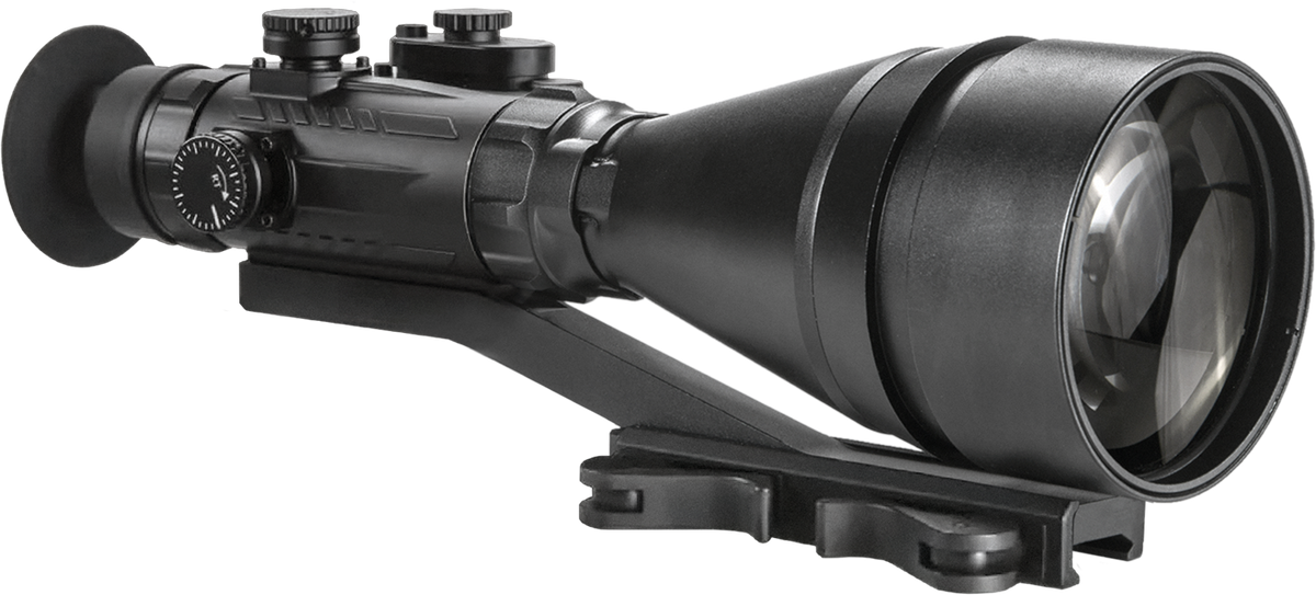 AGM Global Vision Wolverine Pro-6 NL1 Night Vision Riflescope 6x 100mm Gen 2+ Level 1 Matte Black