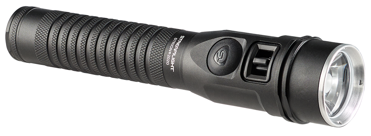 Streamlight Strion 2020 120/460/1,200 Lumens White LED Flashlight - 6.33" Rechargeable Black Anodized