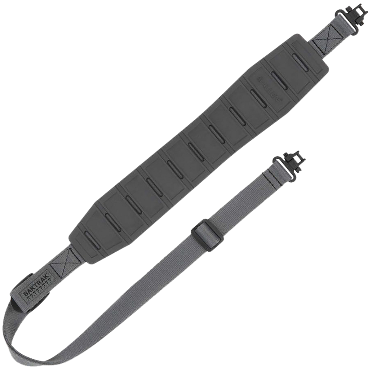 Allen 8531 KLNG Traction Molded Rubber Rifle Sling Midnight Gray 36" Adjustable