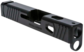 Rival Arms Precision Slide A1 9mm Luger Black QPQ Stainless Steel RMR Cut Glock 43 Gen3